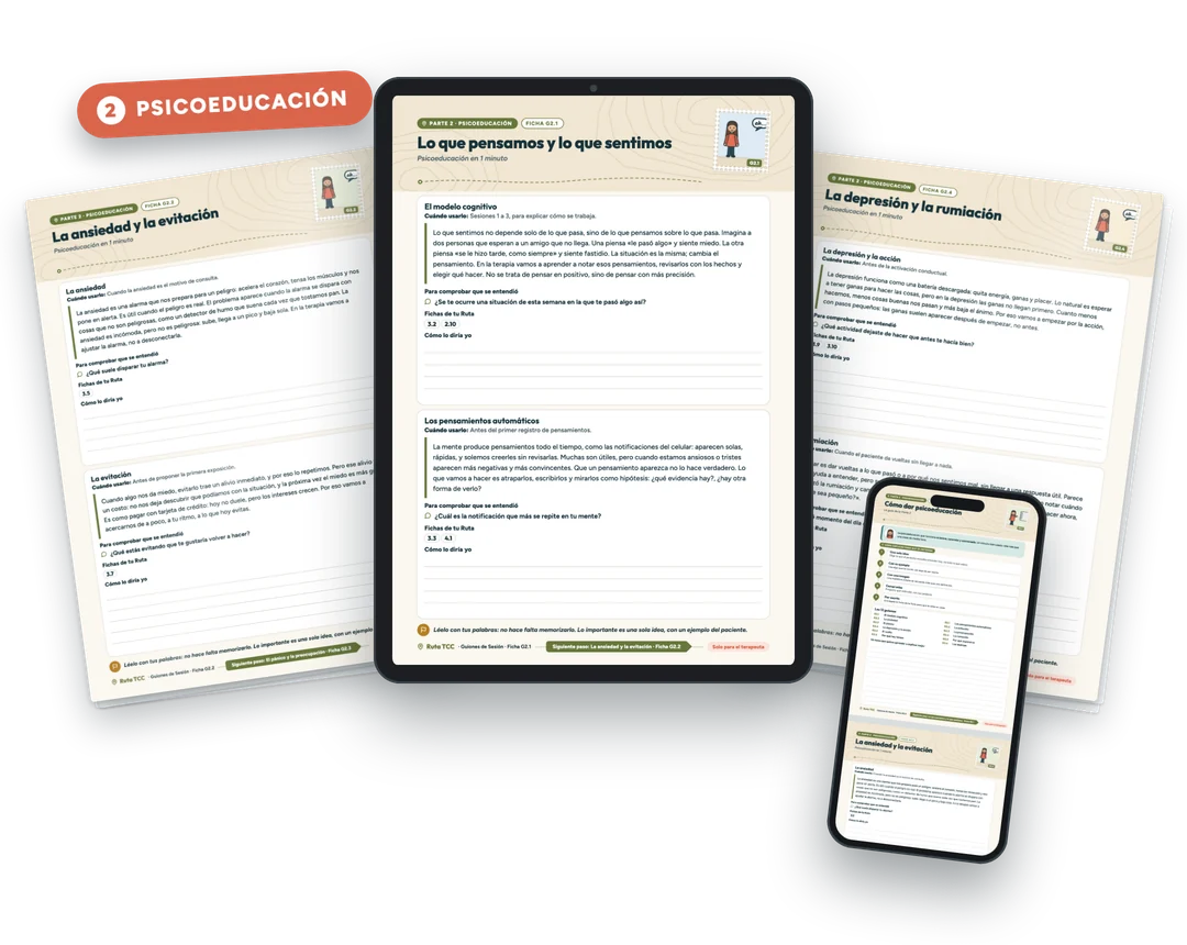Guiones de psicoeducación